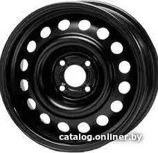 Штампованные диски Eurodisk 64A46R 15x6" 4x100мм DIA 54.1мм ET 46мм Black