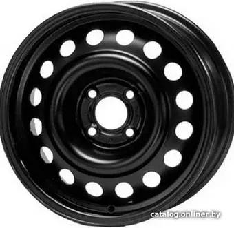 Штампованные диски Eurodisk 64E45Y 15x6" 4x114.3мм DIA 66.1мм ET 45мм Black