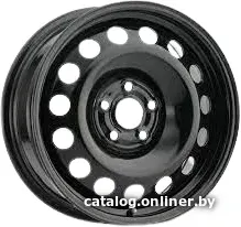 Штампованные диски Eurodisk 65H45D ED 16x6" 5x100мм DIA 57.1мм ET 45мм Black