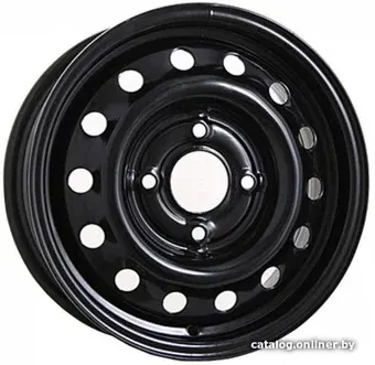 Штампованные диски Eurodisk 75J38H ED 16x6.5" 5x114.3мм DIA 67.1мм ET 38мм Black