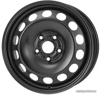 Штампованные диски Magnetto 16019 AM 16x6" 4x100мм DIA 60.1мм ET 37мм Black