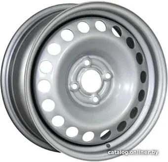 Штампованные диски TREBL 40946 16x6.5" 4x100мм DIA 60.1мм ET 41мм Silver