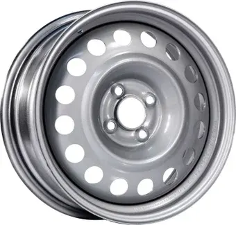 Штампованные диски TREBL 42B35C_P 13x5" 4x98мм DIA 60.1мм ET 35мм silver