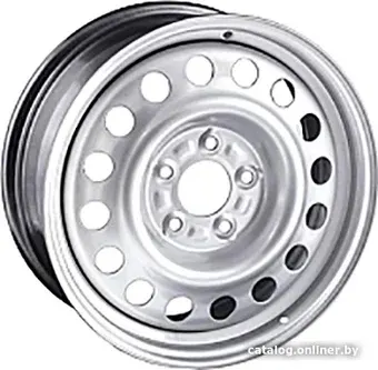 Штампованные диски TREBL 6085 14x5.5" 5x120мм DIA 67.1мм ET 40мм Silver