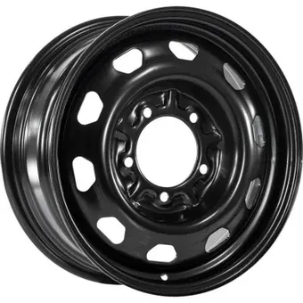 Штампованные диски TREBL 64G48L 15x6" 5x139.7мм DIA 98.6мм ET 40мм Black