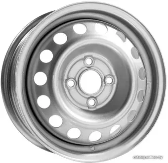 Штампованные диски TREBL 6565 14x5.5" 4x100мм DIA 56.6мм ET 45мм Silver