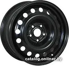 Штампованные диски TREBL 7855T 16x6.5" 5x114.3мм DIA 66.1мм ET 40мм black