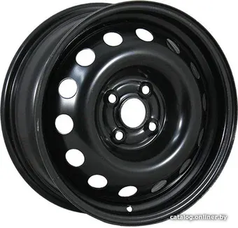 Штампованные диски TREBL 8756 16x6.5" 5x114.3мм DIA 67.1мм ET 45мм Black