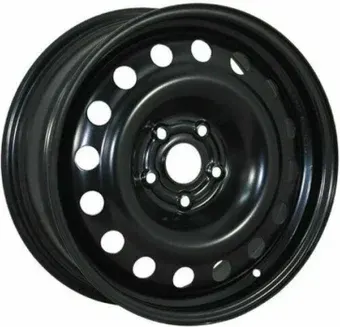 Штампованные диски TREBL 9249 16x6.5" 5x108мм DIA 65.1мм ET 40мм Black