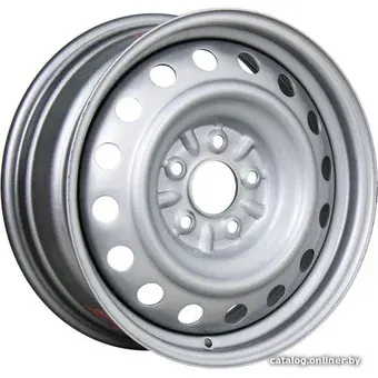 Штампованные диски TREBL 9563T 16x6.5" 5x114.3мм DIA 66.1мм ET 47мм silver