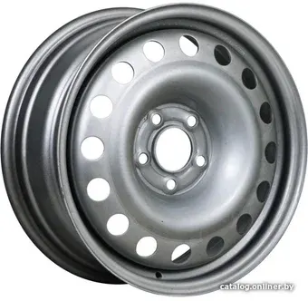 Штампованные диски TREBL 9640T 16x6.5" 5x108мм DIA 65.1мм ET 43мм silver