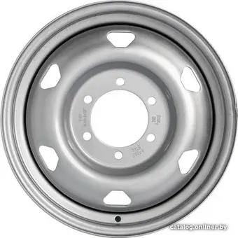 Штампованные диски TREBL LT2884D 16x6.5" 6x139.7мм DIA 109мм ET 40мм Silver