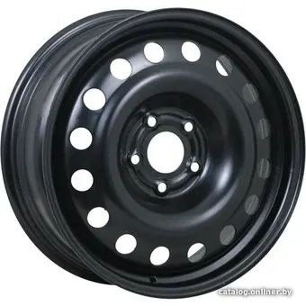 Штампованные диски TREBL R-1722 17x6.5" 5x114.3мм DIA 67.1мм ET 38мм black