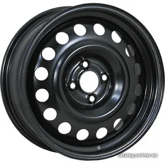 Штампованные диски TREBL X40924 16x6" 4x100мм DIA 54.1мм ET 49мм black