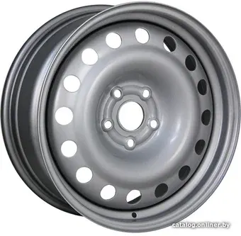 Штампованные диски TREBL X40947 17x7" 5x114.3мм DIA 60.1мм ET 35мм silver