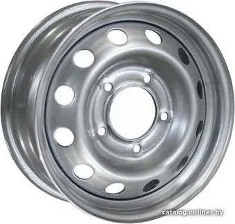 Штампованные диски ТЗСК 43887924.293230.943-21 16x5.5" 5x139.7мм DIA 98.6мм ET 58мм серебро
