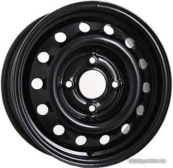 Штампованные диски ТЗСК Daewoo/Nexia 14x5.5" 4x100мм DIA 56.6мм ET 49мм Черный глянец