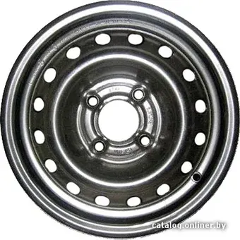 Штампованные диски ТЗСК Hyundai Solaris/Kia Rio 16x6.5" 4х100мм DIA 54.1мм ET 50мм Black
