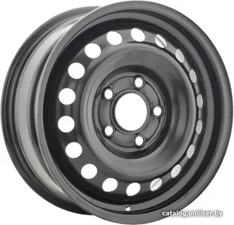 Штампованные диски ТЗСК KIA Soul 17x7" 5x114.3мм DIA 67.1мм ET 50мм Черный глянец