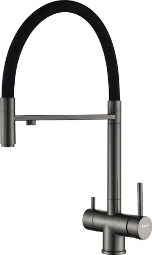 Смеситель ZorG Asgard Premium PVD (gunblack)
