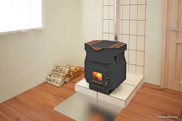 Свободностоящая печь-камин Теплодар Топ-Драйв-250 — фото 3