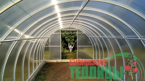 Теплица «Сибирская Плюс» 4х3х2 (труба 20х20, шаг 0,67м.)