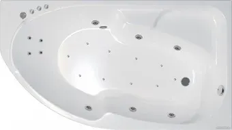 Ванна Triton София 170x95 R Люкс Flat (с гидромассажем)