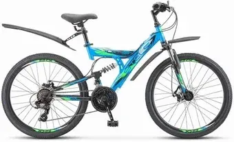 Велосипед Stels Focus MD 18-sp 24 V010 2025 (синий/черный)
